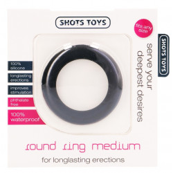 Shots Toys Cockring en silicone Round Ring 31mm